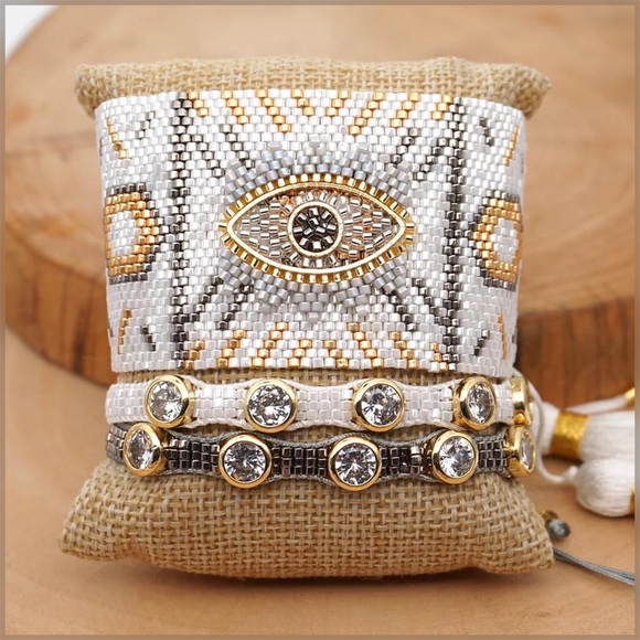 ✨JUST IN✨ Lucky Evil Eye Bracelet Set - Picture 3 of 5